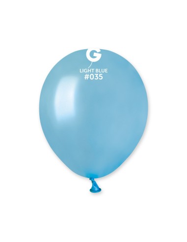 Gemar Metallic 13cm - 5 inch - Light Blue No.035 - AM50 - 100 pz