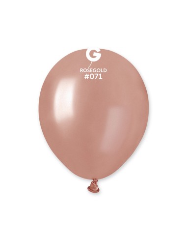 Gemar Metallic 13cm - 5 inch - Rose Gold No.071 - AM50 - 100 pz