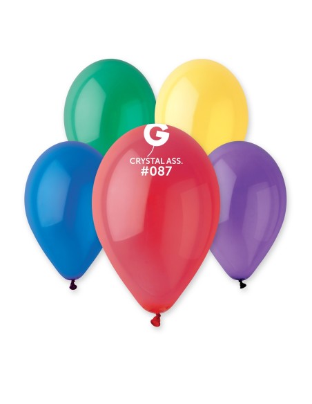 Gemar Crystal 30cm - 12 inch - Crystal Assorted No.087 - G110 - 100 pz