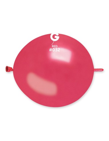 Gemar Metallic G-LINK 33cm - 13 inch - Red No.032 - GLM13 - 100 pz