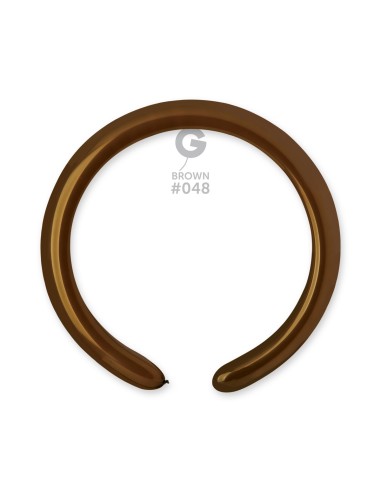 Gemar Standard Modelling 260  - D4 - Brown No.048 - D4 - 100 pz