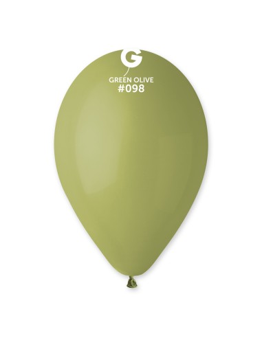 Gemar Naturals  28-30cm / 11"-12" - Green Olive 098 - G110 100PZ