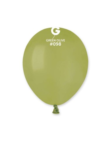 Gemar Naturals 13cm / 5" -  098 Green  Olive - A50 100 PZ