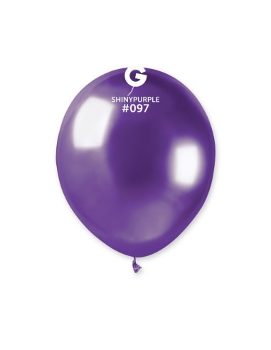 Gemar  Tiny Shiny 13cm - 5 inch -  Shiny Purple  097    - AB50 - 100 pz