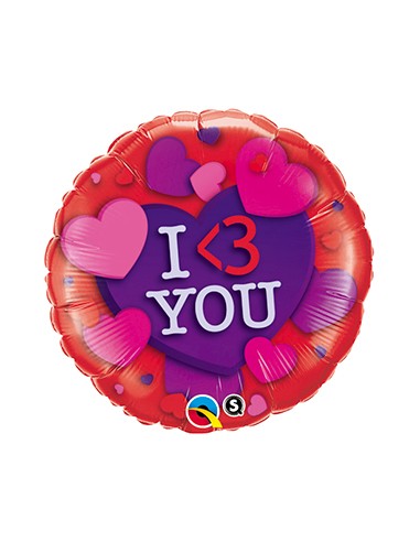 Globo I love you 18"/46cm