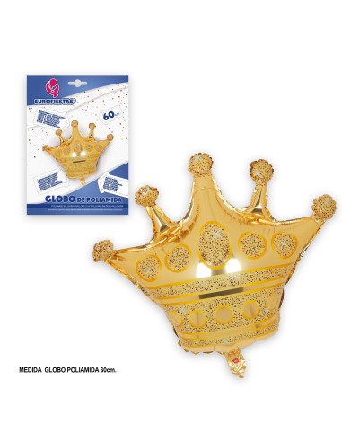 Globo Corona oro 60cm