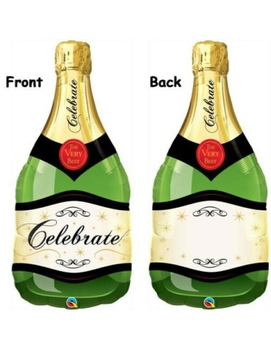 Globo botella champán 39"/99cm