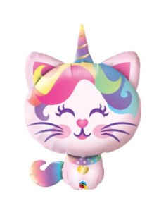 Globo Gato unicornio 38"/97cm