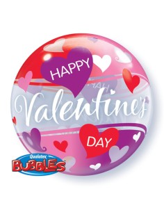 Globo Happy Valentine Day 22"