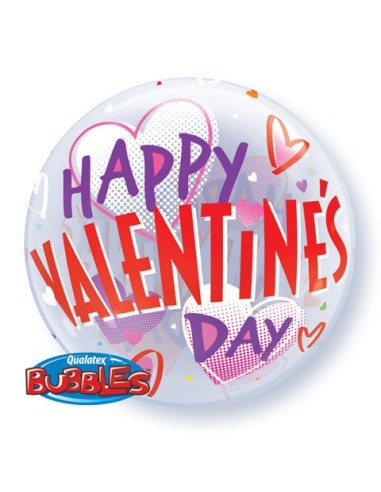 Globo Happy Valentines Day 22"