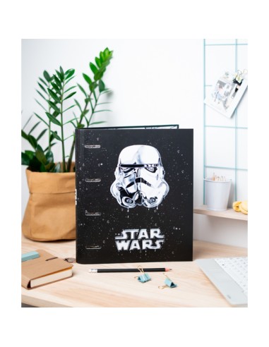 Carpeta 4 Anillas Troquelada Star...