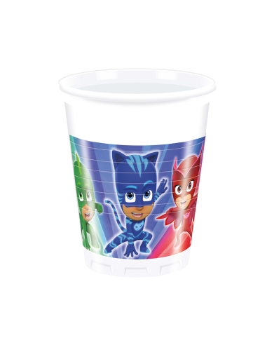 Vasos de plastico - PJ Masks