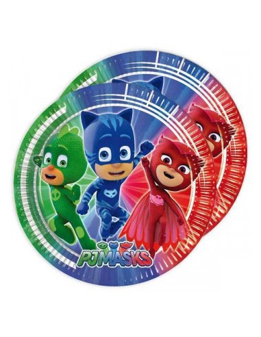 Platos de papel - PJ Masks