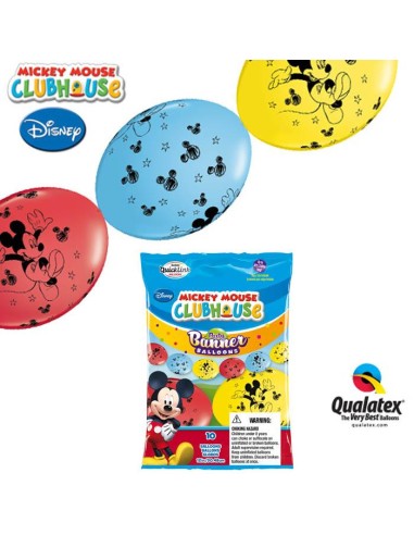 Globo Mickey Mouse 10uds Qlink