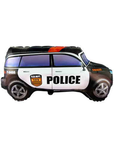 Globo coche Policía 85cm