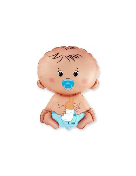 Globo bebé azul 67 cm