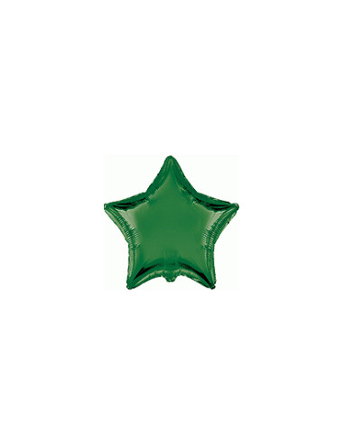 Globo Estrella verde 23cm