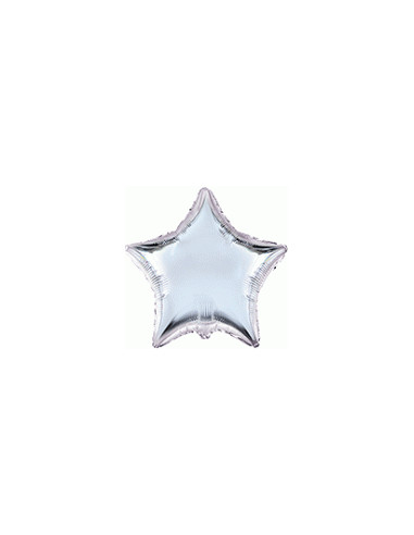 Globo Estrella plata 23cm