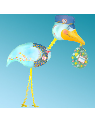 Globo cigüeña grande