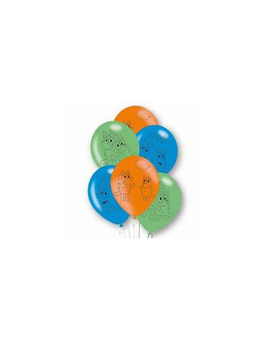 Globos Bluey (6uds)