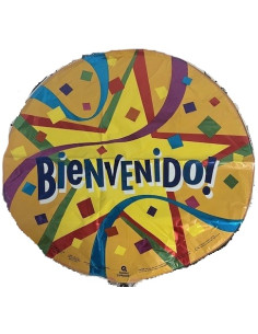 Globo Bienvenido 46cm