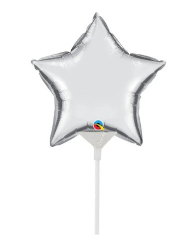 Globo estrella de aire 4"