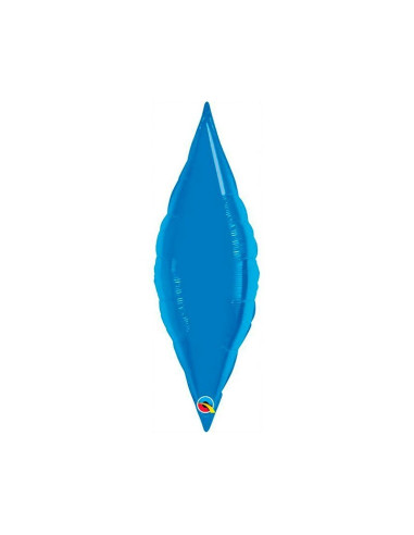 Globo hoja/tapper sapphire blue 13"