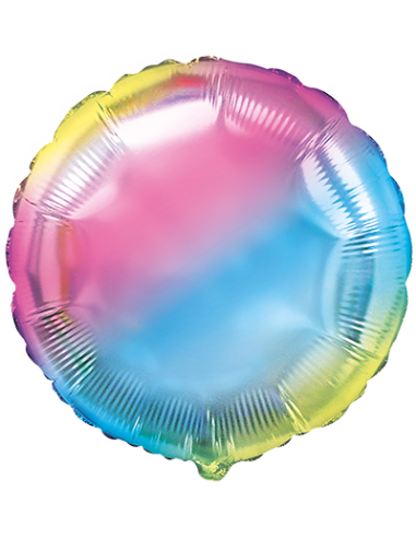 Globo Círculo Bicolor  24"