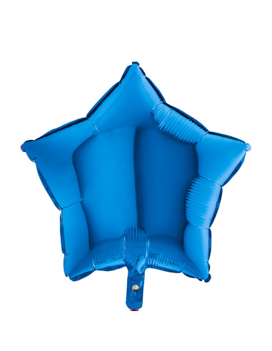 Globo estrella azul 19"