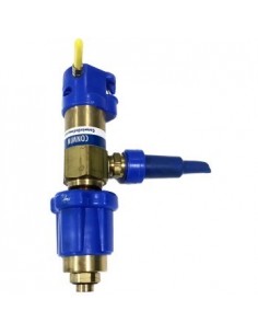 Inflador de rosca para helio
