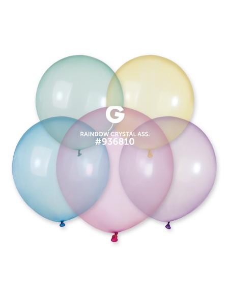Gemar Standard 48cm - 19 inch - Crystal Rainbow  Assorted No.936810 -080-  G150 - 25 pz