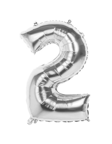 Globo Número 2 perla 1m